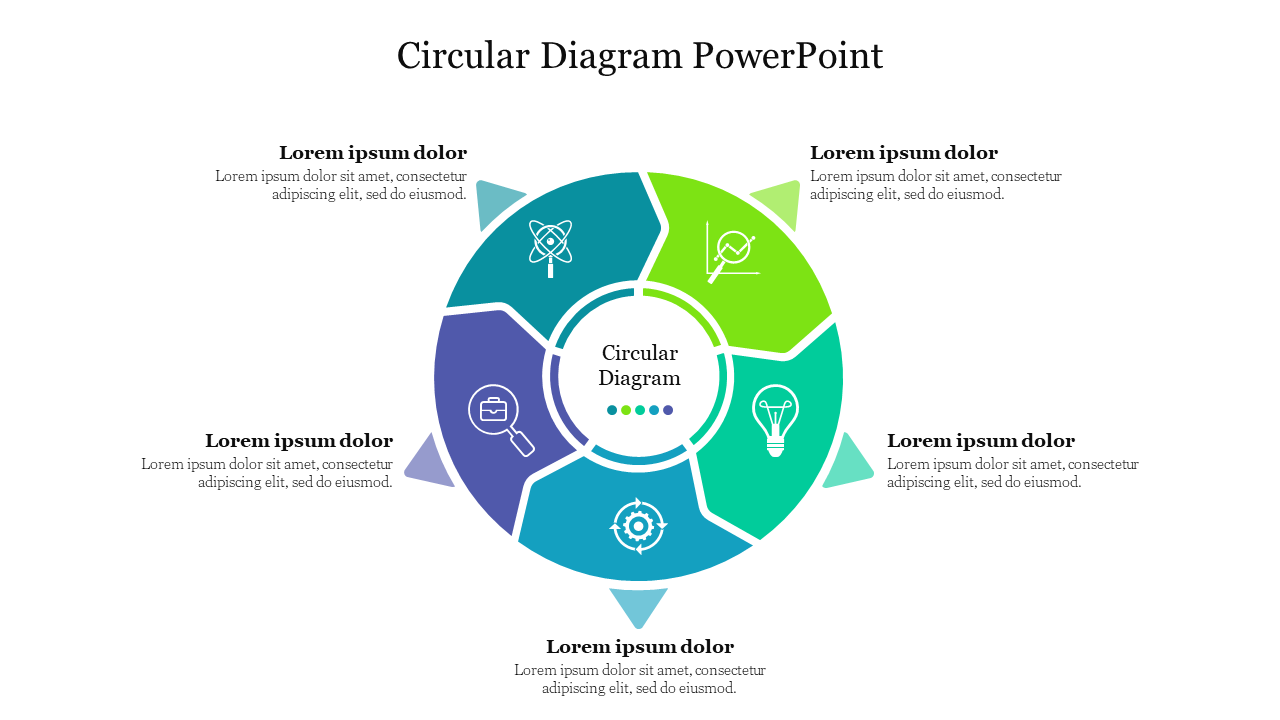 Free Circular Diagram PowerPoint Template